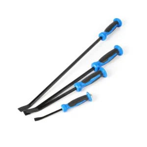 4 Pieces Heavy Duty Auto Repair Tools Head Pry Bar Set Prying Tools Kit