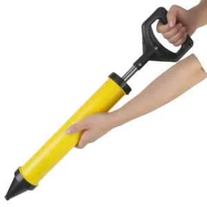 4 in 1 Industrial Manual Grout Filling Tools 4 Nozzles Applicator Hand Tools Caulking Gun Grouting Mortar Sprayer Cement Lime