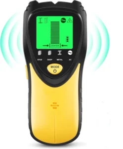 4 in 1 Multi functional Detector with LCD Screen Backlight Display Stud Finder Sensor Wall Center Scanner