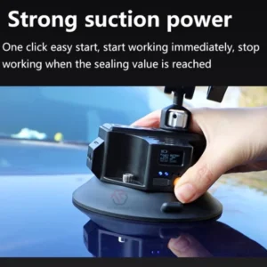4.5″ 5″ 6″ Electronic Vacuum Suction Cup Car Camera Suction Cup Mount for Camera for Expansion Photography 1/4 3/8 Thread