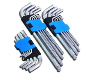 4.8 8.8 10.9 12.9 Grade Long Allen Keys Hex Torx Titanium Carbon Steel Zinc Plated Allen Key Set Wrench