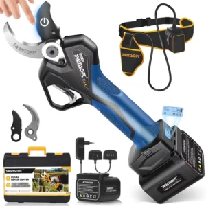 40 MM Cordless Electric Pruner Fruit Tree Branches Cutter Tools Rechargeable Electric Pruning Shears Cordless Tree Pruner