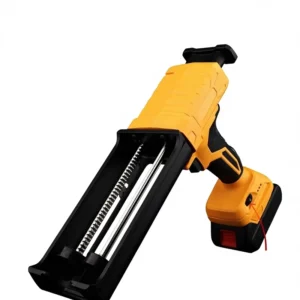 400ml 1 1 Electric Caulking Gun Electric Caulk Applicator Electric Silicone Gun with LED Light NWD 1429
