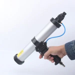 400ml Sausage Pneumatic Caulking Gun Silicone Sealant Gun Air Rubber Gun Caulk Applicator Tool
