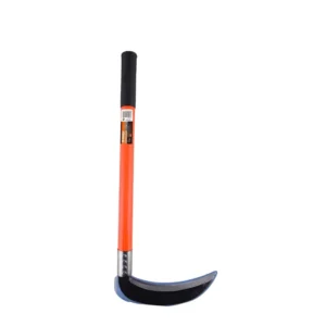 40cm Agricultural Hand Tool Home Weeding Grass Farming Grain Iron Hand Sickle With Long Handle