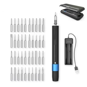 42pcs Precision Screwdriver Kit with Battery Charger