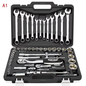 46-168pcs Vehicle Tools Auto Repair Tool Kit Special Power Car Fix Set Hand Garage Tools