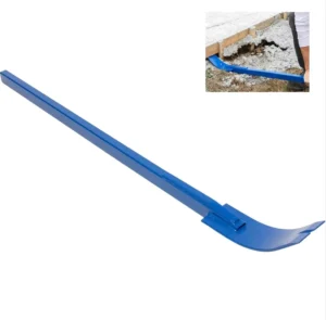 46in Steel Trim Pry Bar Prying Tools, Demolition Hand Tools, Pallet Buster Wrecker, Pallet Skid Dismantling Breaking Tool