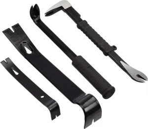 4Pcs Nail Pullers Pry Bar Tool Durable Pry Bar Sets