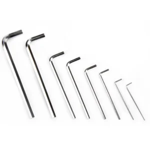 4mm 6mm 8mm Wrench 18 8 Stainless Steel L Type Flat Head Hex Allen Key Bolts DIN911