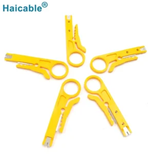 5-6.2mm Wire Stripping Tools HT-318M Other Hand Tools Mini Yellow Stripper UTP/STP Wire Stripping Tool