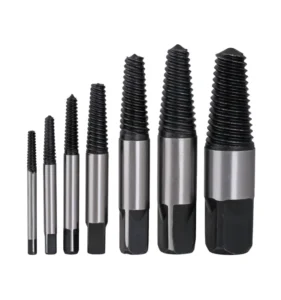 5 PCS High Speed Steel Speed Out Broken Damaged Bolt Screw Extractor Remove Set
