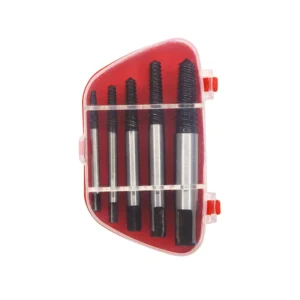 5 Piece Damaged Fastener Removal Tool Screw Removal Tool Set Damaged Bolt & Screw Extractor Kit Broken Bolt Removal Bits