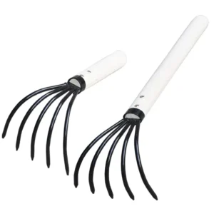 5 Tine Stainless Steel Handheld Claws Rake Garden Ninja Claws Rake Conch Clam Beach Rake Dig Seafood Tool