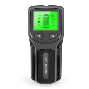 5 in 1 Professional AC Wire Cable Wood Wall Stud Finder Instrument Wire Detector Wall Metal Wood Wire Wall Mount Cable Scanner
