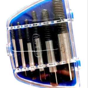 5 or 6 Piece Damaged Screw Extractor Set with Easy Out Bolt Removal Drill Bits Durable Broken Screw Remover Kit