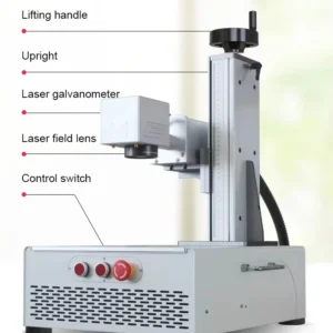 500W Diode Laser Marking Machine Metal Diode Laser With Rotary Device Gold Silver Laser Cutting Machine