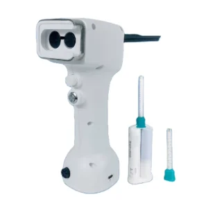 50ml 1:1/2:1 Dental Silicone Rubber Electric Power Caulking Gun for Dual Cartridge and Mixing Tube