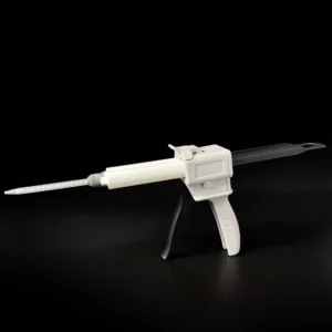 50ml 1 to 1 Square Static Mixer 16 Elements Plastic Epoxy Resin Glue Mixing Nozzle Tube for Dual Cartridge Dispenser Gun