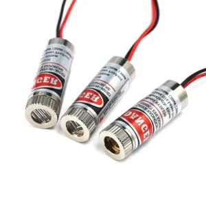 520nm Green Laser Module with 5mW Output 12x35mm 3 5V Focusable Dot Line Cross Various Power Levels for Cutting Positioning