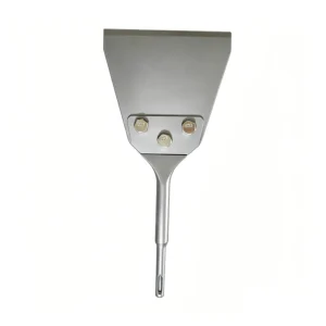 5Inch SDS Plus Industrial Floor Scraper Flooring Chisels Replaceable Blade Head Punches 42CrMo Handle for Removing Tiles