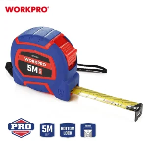 5M(16Ft) Metric & Imperial Steel Tape Measure Easy Read Measuring Tape Nylon Coated Blade Tape Measure