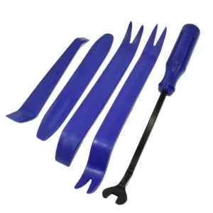 5PCS Car Trim Removal Tool Set Non Scratch Auto Pry Bar Kit for Car Door Panel Audio Dashboard Disassembly