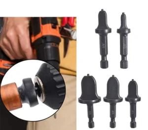 5PCS Swaging Tool Hand Tools Tube Flaring Round Handle Household Pipe Expander Drill Bit Set