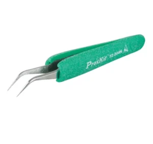 5TZ 300A B Static Dissipative Soft Tip Tweezer Fine Tips Flat Tips 130mm 125mm with Acid Resistant Non Magnetic for Repair