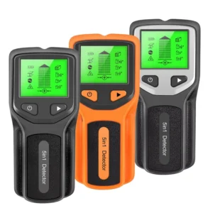 5in 1 Stud Finder Sensor Wall Scanner Electronic Stud Sensor Locator Wood Beam Joist Finders Portable Wall Detector with LCD