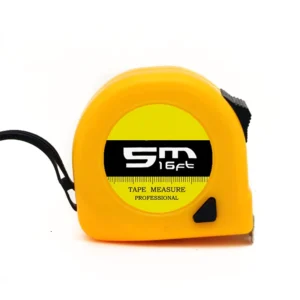 5m 16ft Measuring Tape Dual Ruler Retractable Heavy Duty Magnetic Hook