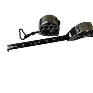 5m 19mm High Quality Stainless Steel Tape Measure Rust Free Black Ruler Stone Waterproof Washable Metric System OEM Support