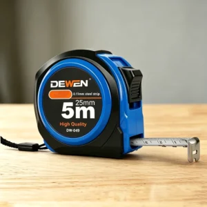 5m Imperial Metric Tape Measure 25mm Wide Thick Steel Strip Anti fall Measuring Tape for Building Carpenter Tools
