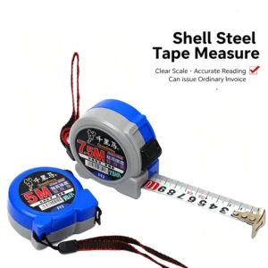 5m Metric Double sided High Precision Steel Tape Measure retractable tape measure