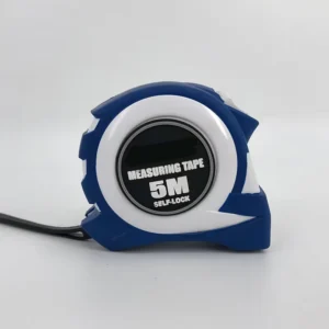5m Self Lock Measuring Tape with ABS Case Steel Metric Tape for Construction Use