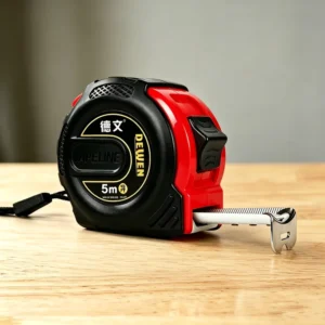 5m25mm Tape Measure Steel Measuring Tape Wear Resistant Metric Tape Measure With Hook Hand Strap