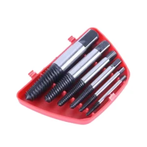 5pcs DIY Grade Screw Extractor and Remover Set for Damaged Pipes 1# 2# 3# 4# 5# Bolt Repair Tools Set Hand Tools