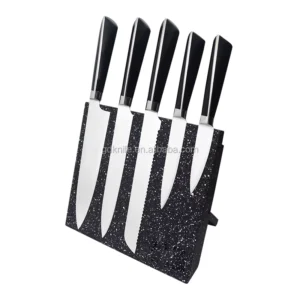 5pcs Food Grade Stainless Steel Kitchen Knife Set