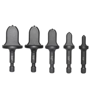 5pcs Imperial Tube Expander Hex Shank Air Conditioner Copper Pipe Electric Drill Swaging Flaring Tools 3/4″ 5/8″ 1/2″ 3/8″ 1/4″