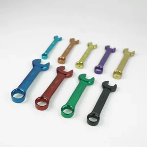 6-12PCS Coloured Spanner Combination Wrench Set CRV Material Bucket Packaging Mirror Matte Finish