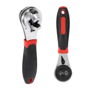 6 22MM Metric Adjustable Ratchet Wrench Torque Wrench Multi function Open end Manual Tool OEM