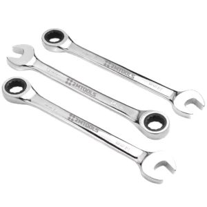 6 32mm Metric Ratcheting Combination Wrench Set