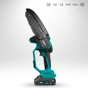 6 Inch Brushless Pruner Saw Ergonomic Mini Chainsaw Handheld Cordless Mini Chainsaw Automatic Oiler for Women Elders