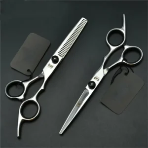 6 Inch Japanese Barber Scissors Professional Hairdressing Styling Tools Thinning Cutting Shear Hair Scissors for Barbershop