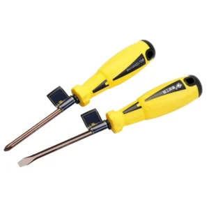 6 PCS Professional Magnetic PP+TPR Non slip Chrome Vanadium Steel Screwdriver Precision Phillips Plastic