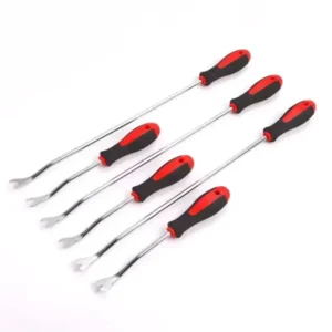 6 Pcs Vehicle Trim Clip Removal Set Pry Bar Crowbar Chisel Car Repair Tool