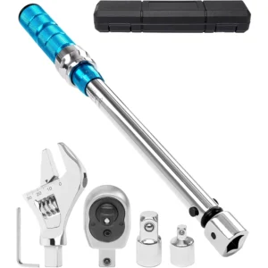 6 Piece 3 8 Steel Socket Bike Torque Wrench Set High Efficiency 10 60Nm Metric Industrial Grade Adjustable OEM Diy Customizable