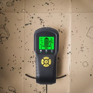 6 in 1 LCD Display Multifunctional Metal Detector Stud Center Finder for Ferrous and Non Ferrous Metals Inspection