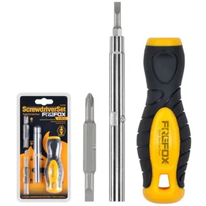 6 in 1 Multi function Two way Screwdriver Chromium Vanadium Steel Screwdriver Set