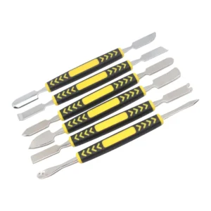 6 piece Metal Spudger Set Crowbar Manual Tool for Mobile Phone Laptop Maintenance Repair Tool Kit